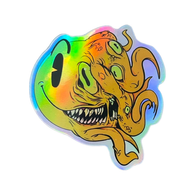 Holographic Smiley Face