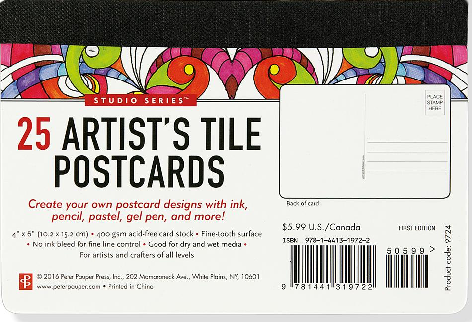 Artist's Tile Postcards