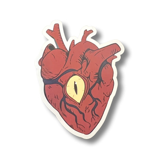 Reed Richardson Red Heart Magnet