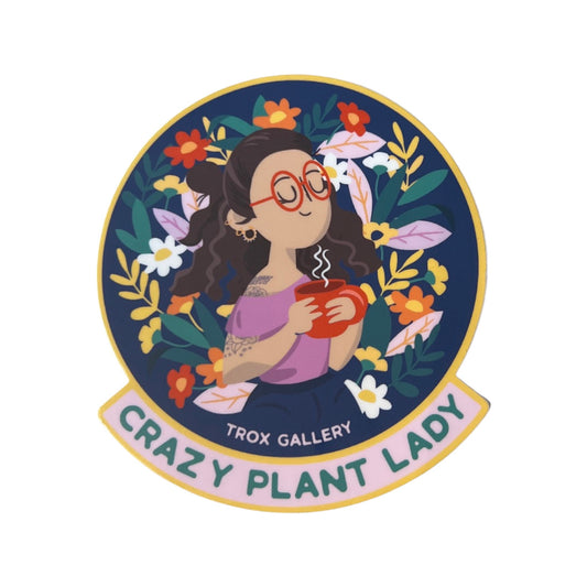 Plant Lady- Trox Sticker