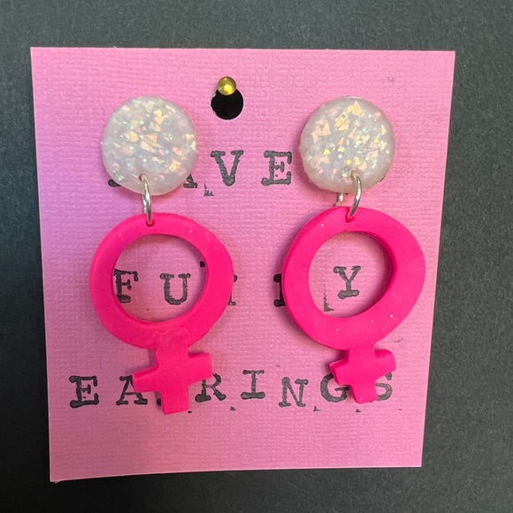Feminist Earrings