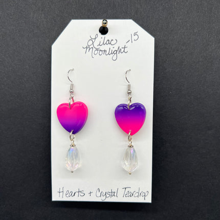 Hearts and Crystal Teardrop #2