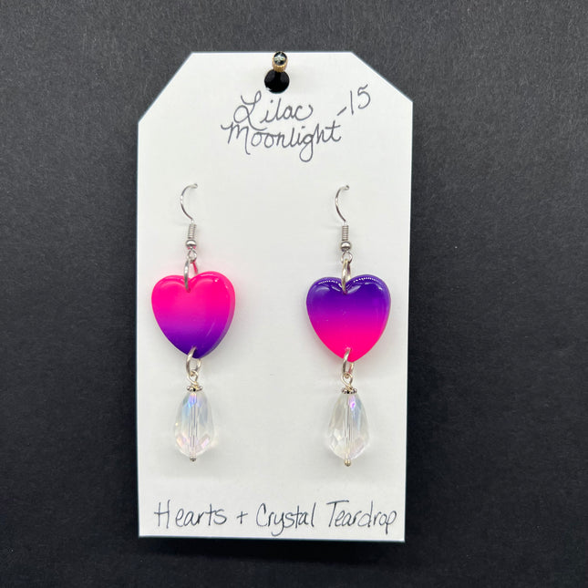 Hearts and Crystal Teardrop #2